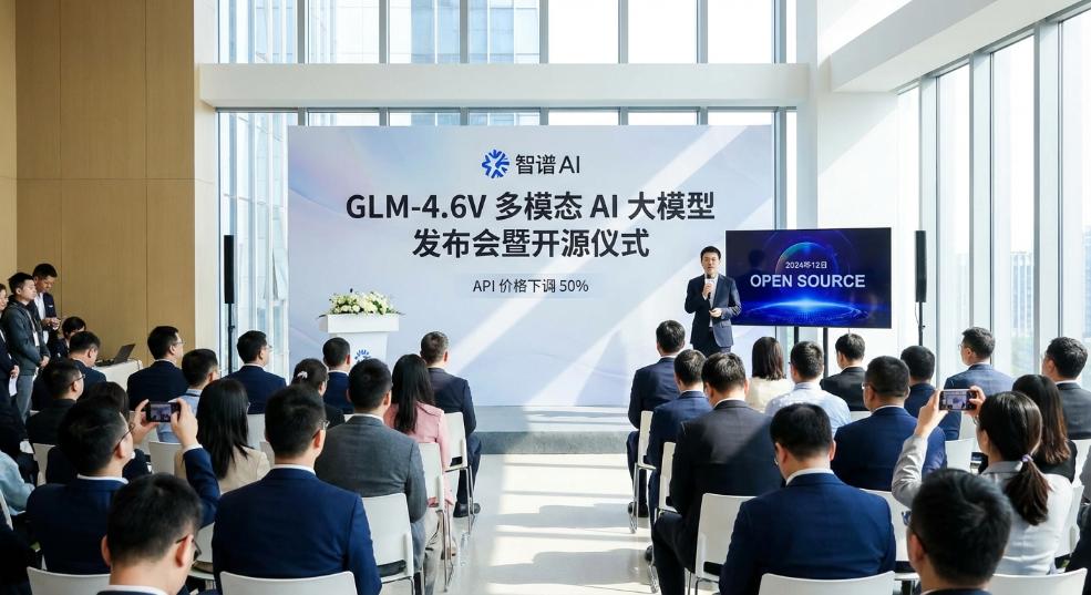 智谱 GLM-4.6V 系列多模态 AI 大模型发布并开源，API 降价 50%第一张图