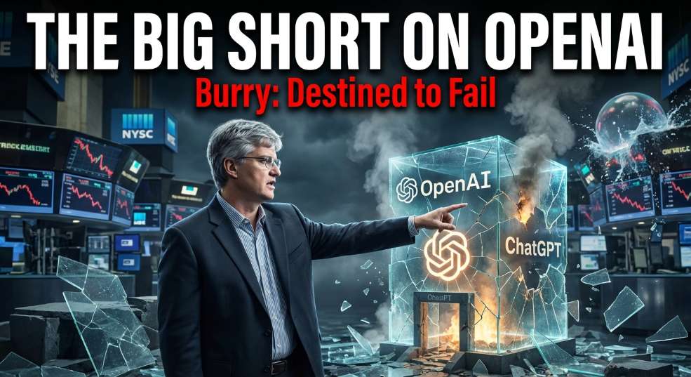 「大空头」伯里再唱衰：OpenAI 注定失败