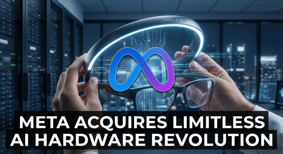 Meta 收购 AI硬件初创 Limitless