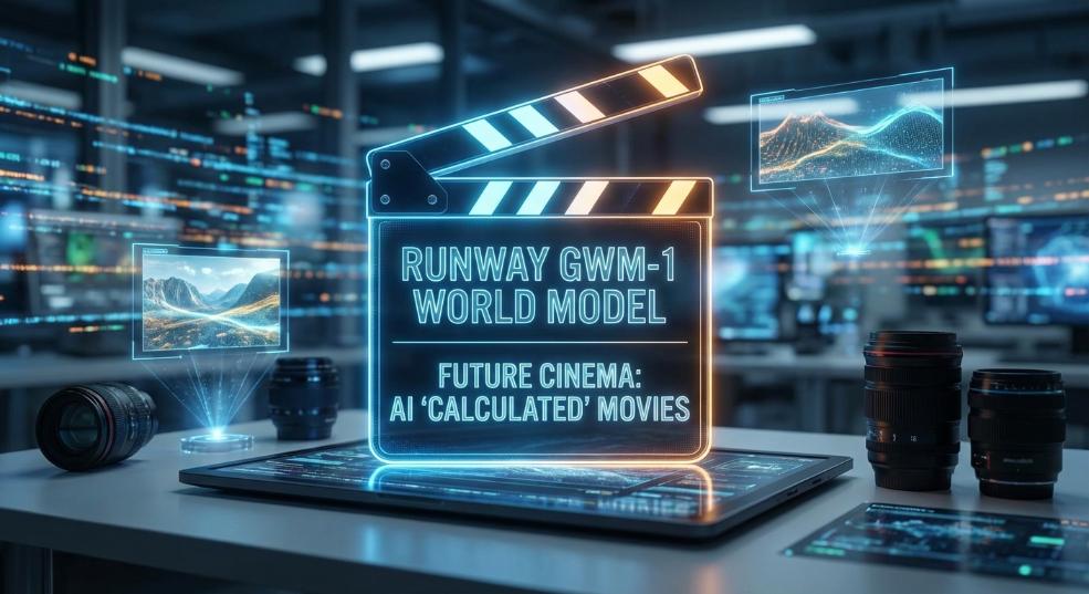 Runway 发布 GWM-1 世界模型：未来电影有望靠 AI“算”出来