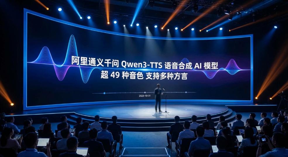 阿里通义千问 Qwen3-TTS 语音合成 AI 模型发布：超 49 种音色，支