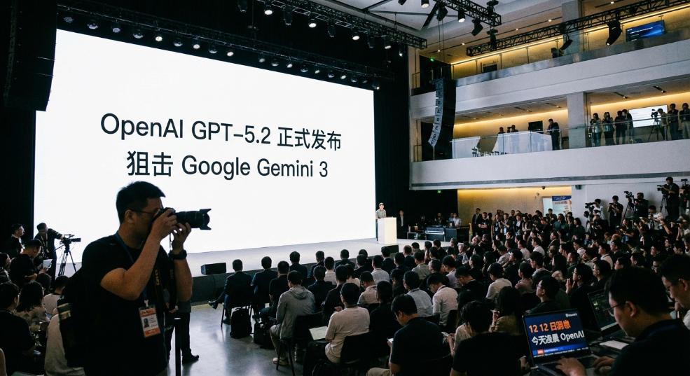 OpenAI 推出 GPT-5.2 正式发布，狙击 Google Gemini 3第二张图
