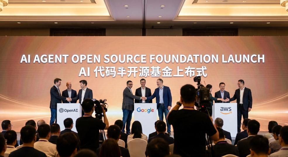 AI 智能体开源基金会成立，OpenAI、谷歌、亚马逊 AWS 等巨头加入第二张图