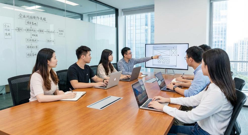 企业网站制作全流程解析实现标准项目落地