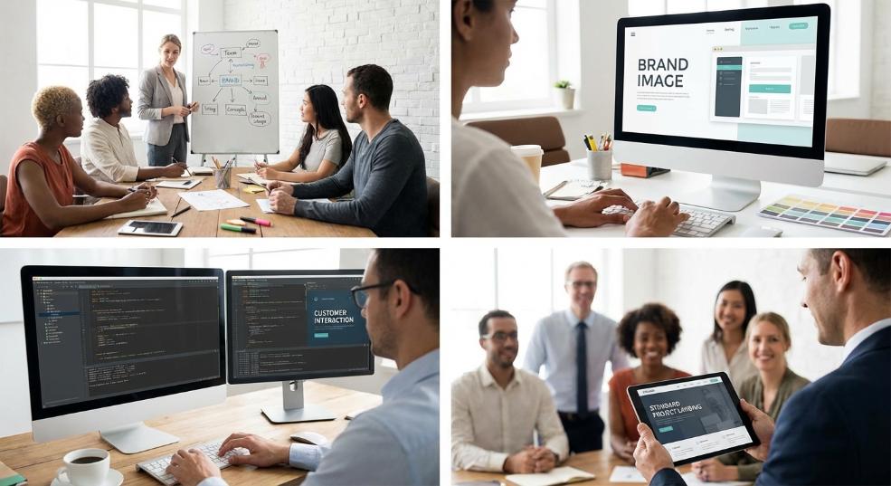 企业网站制作全流程解析实现标准项目落地第一张图