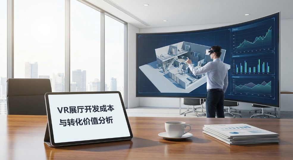 官网VR展厅开发成本与转化价值