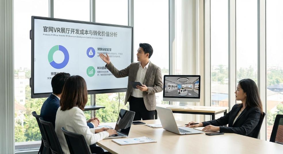官网VR展厅开发成本与转化价值第一张图