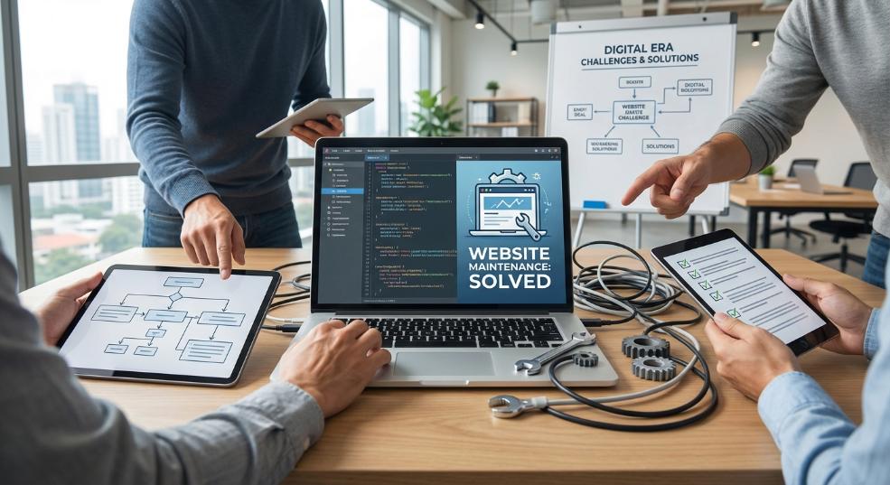 如何解决网站维护难题？