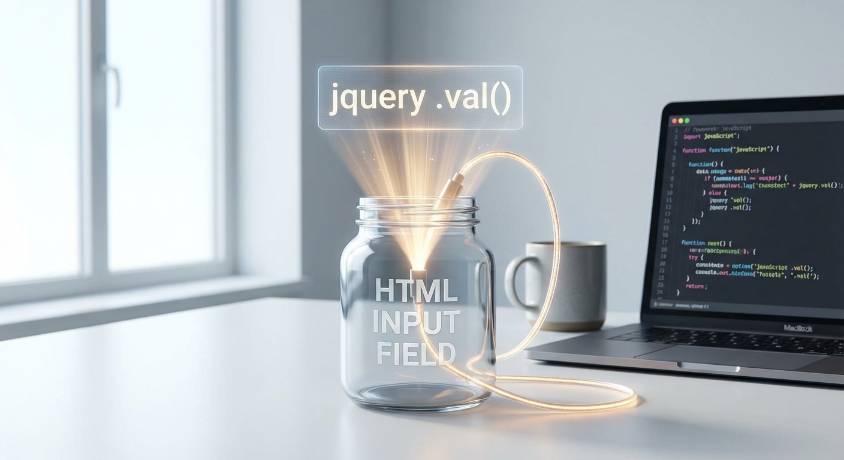 jquery val