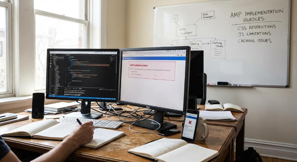网站页面AMP技术实施难点第一张图