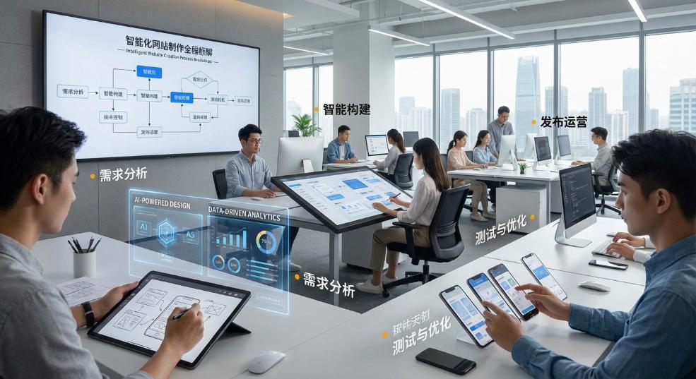 智能化网站制作全程标解第二张图