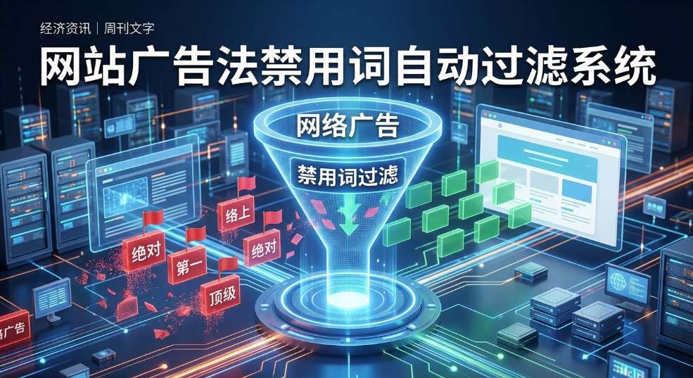 网站广告法禁用词自动过滤系统