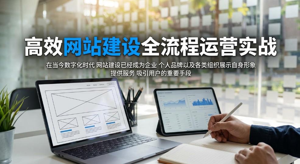 高效网站建设全流程运营实战