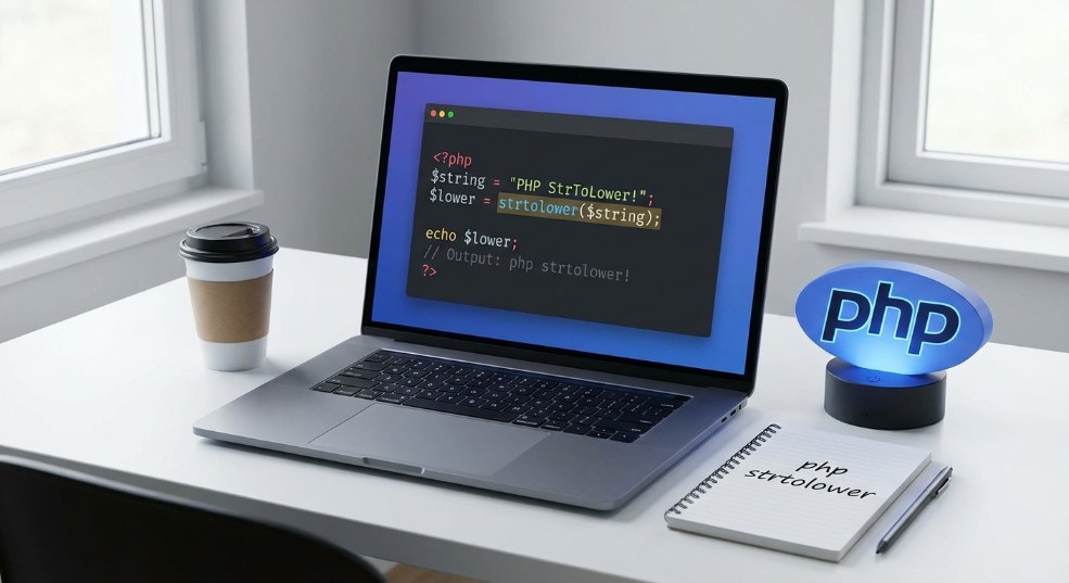 php strtolower