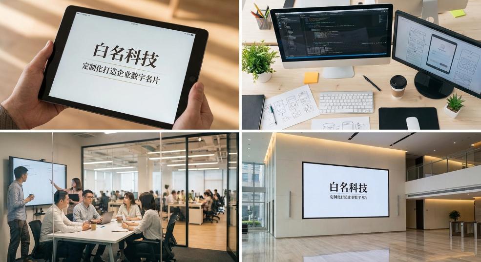 网站建设开发：白名科技，定制化打造企业数字名片第二张图
