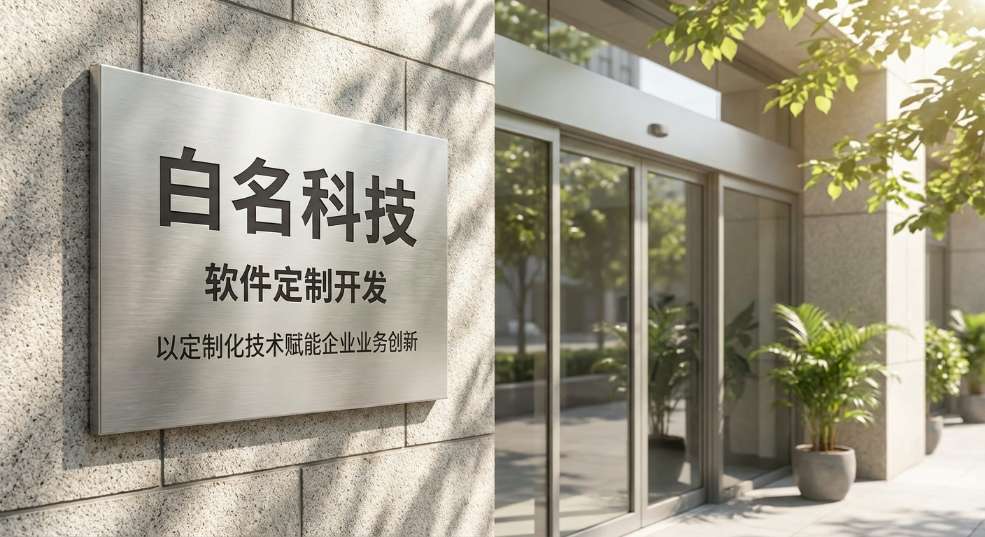 软件定制开发：白名科技，以定制化技术赋能企业业务创新​第一张图
