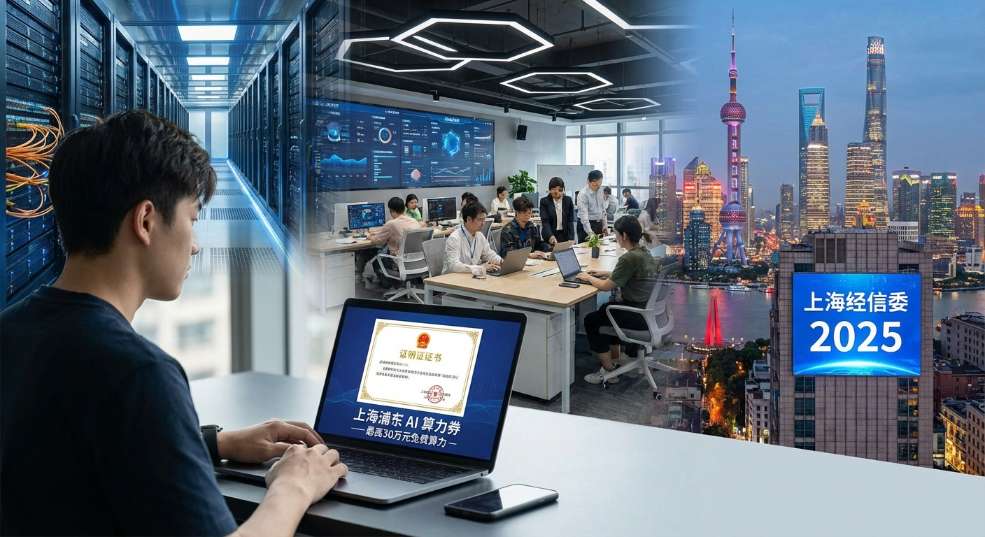 上海浦东：针对新注册 AI 一人创业公司提供最高 30 万元免费算力第二张图