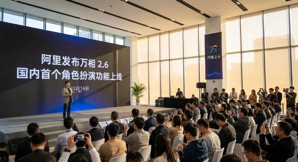 阿里发布万相 2.6 系列模型，上线国内首个角色扮演功能第一张图