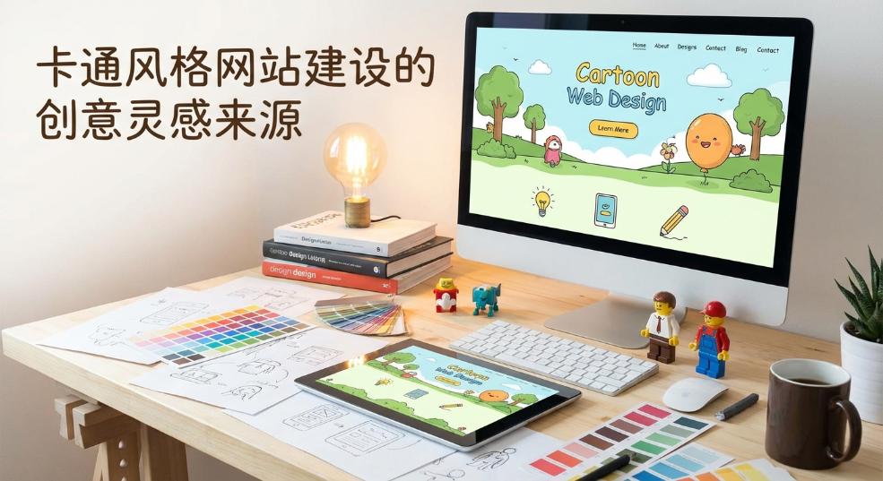 卡通风格网站建设的创意灵感来源