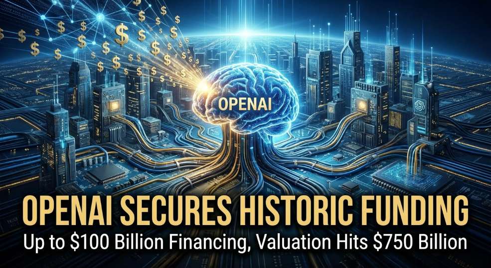 OpenAI 洽谈最高 1000 亿美元融资，估值或达 7500 亿美元