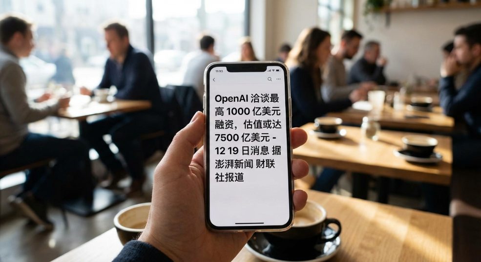 OpenAI 洽谈最高 1000 亿美元融资，估值或达 7500 亿美元第一张图