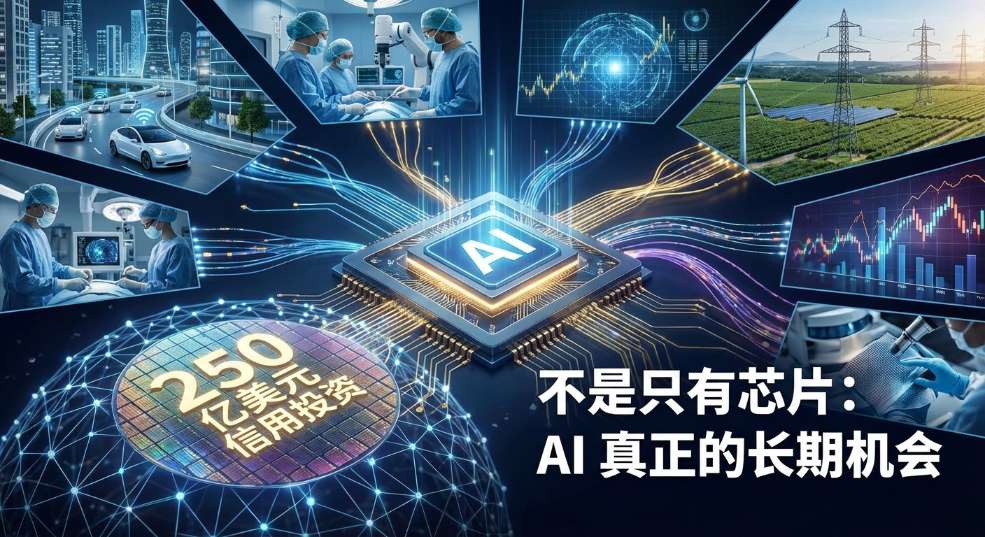 不是只有芯片：250 亿美元信用投资人谈 AI 真正的长期机会