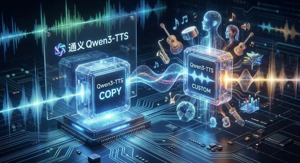 阿里通义 Qwen3-TTS 家族上新两款 AI模型：声音不仅能复制，还可以定制
