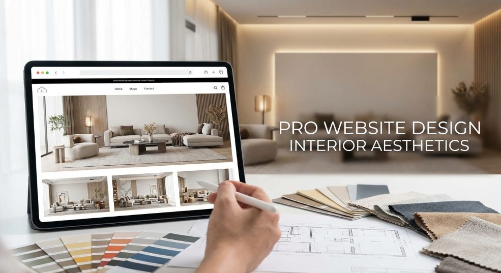 专业网站设计,让装修美学触手可及