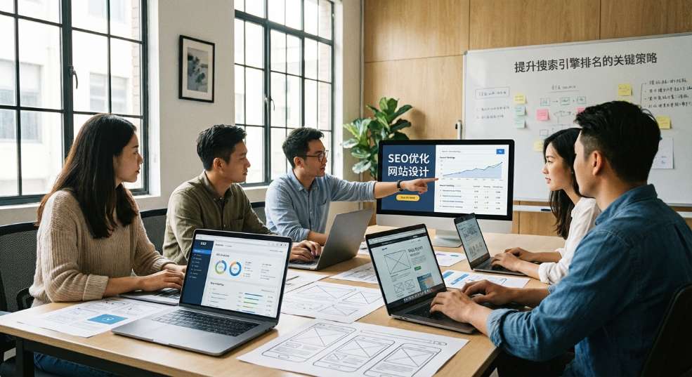 SEO优化网站设计第一张图