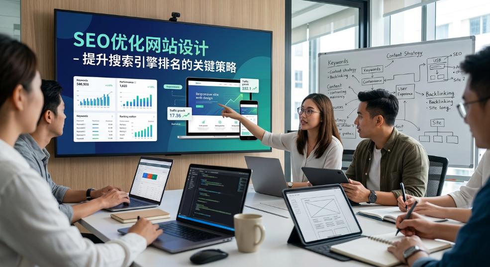 SEO优化网站设计第二张图