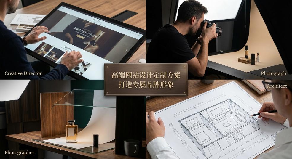 高端网站设计定制方案打造专属品牌形象第二张图