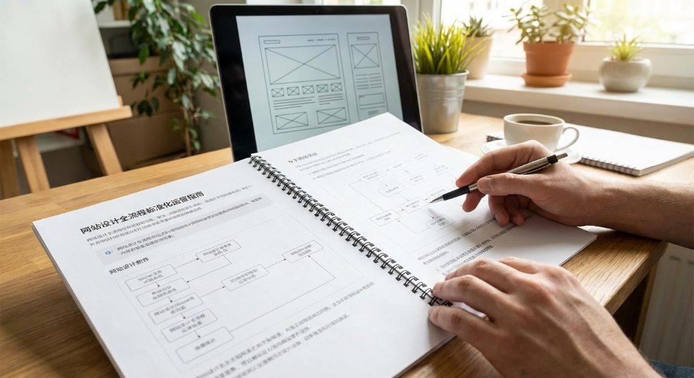 网站设计全流程标准化运指南第一张图