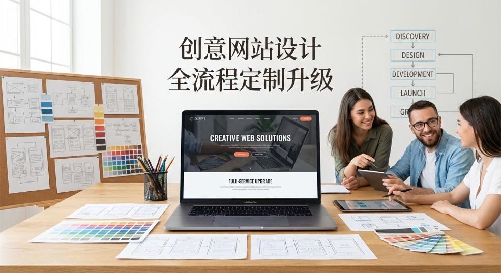 创意网站设计全流程定制升级