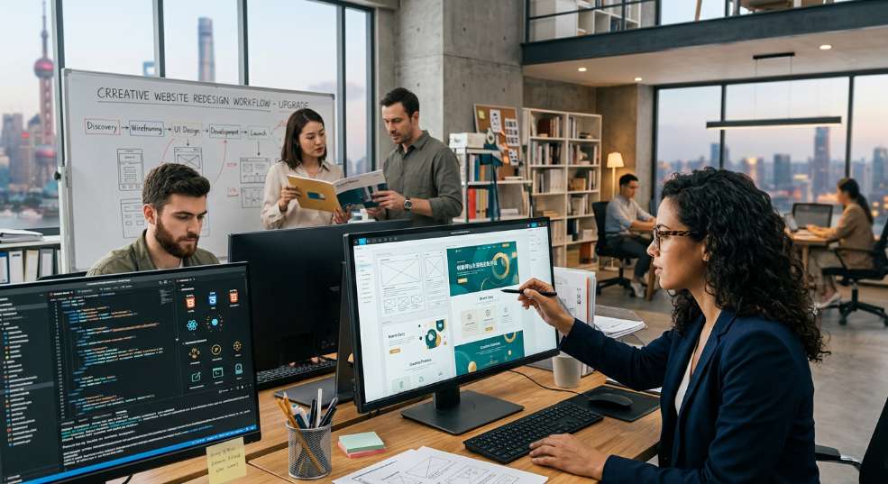 创意网站设计全流程定制升级第二张图