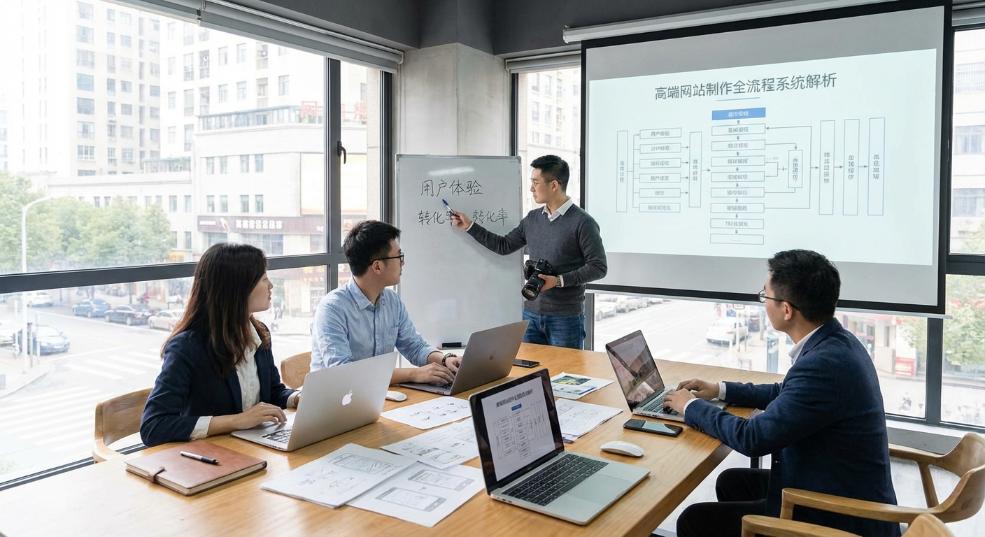 高端网站制作全流程系统解析第一张图
