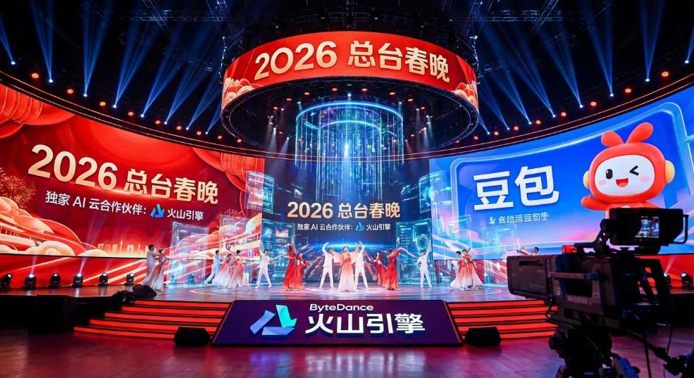 消息称字节火山引擎成 2026 总台春晚独家 AI 云合作伙伴，豆包也将参与