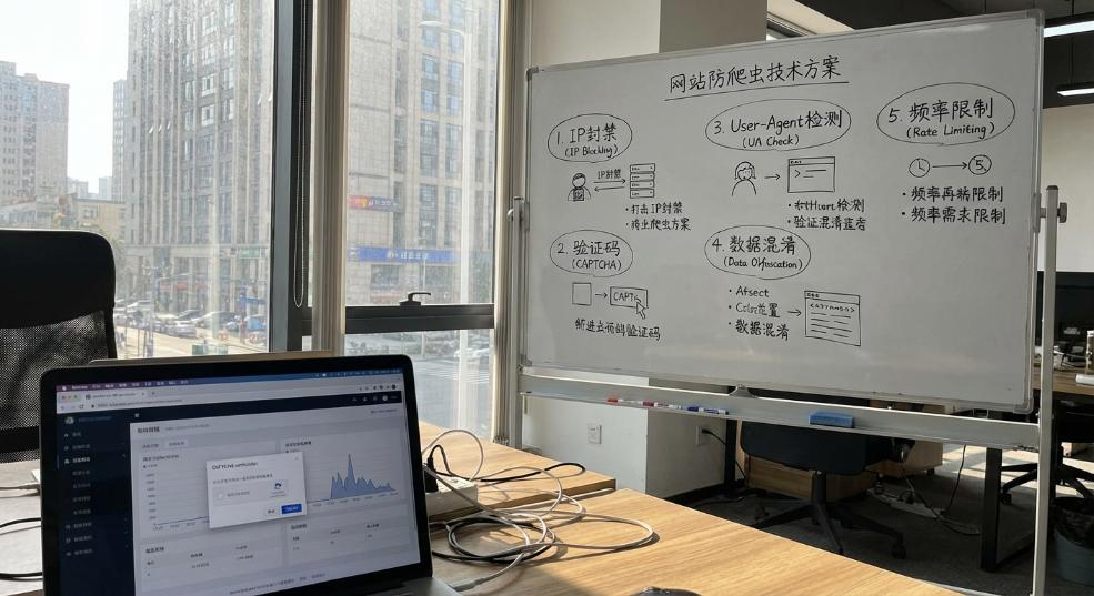 网站防爬虫技术的5种实现方案第一张图