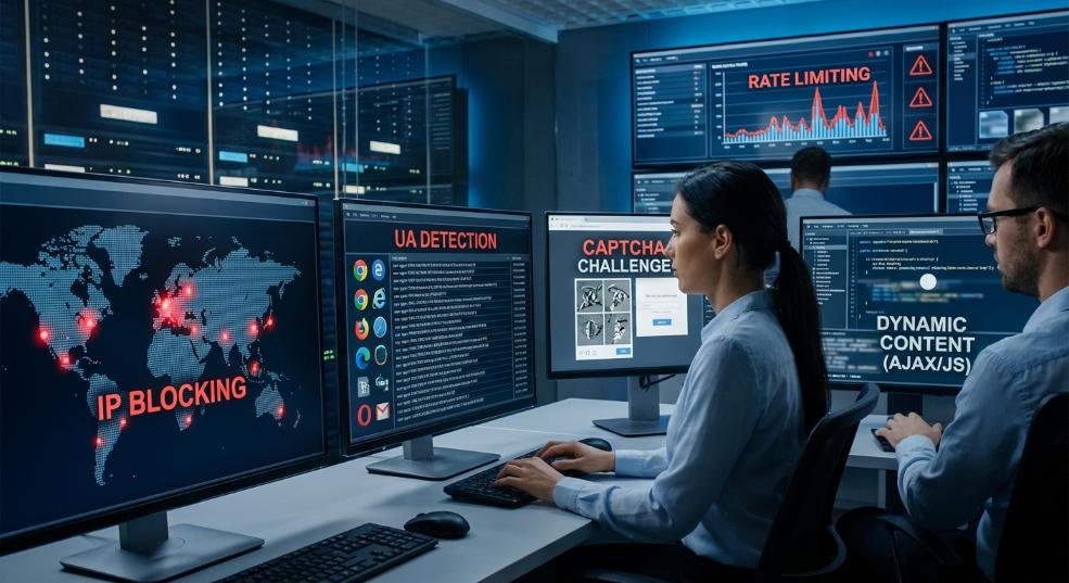 网站防爬虫技术的5种实现方案第二张图