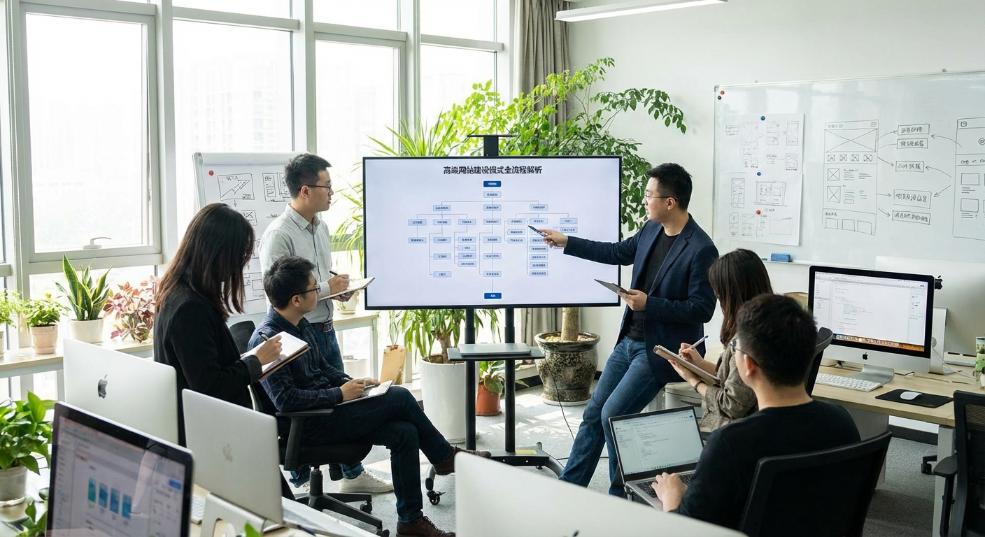 高端网站建设模式全流解析第一张图