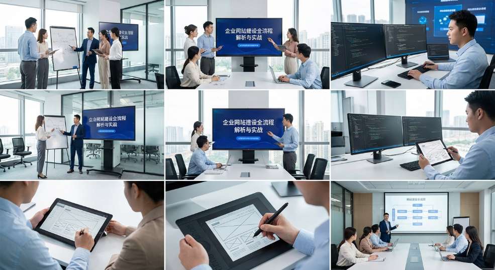 企业网站建设全流程解析与实战第二张图
