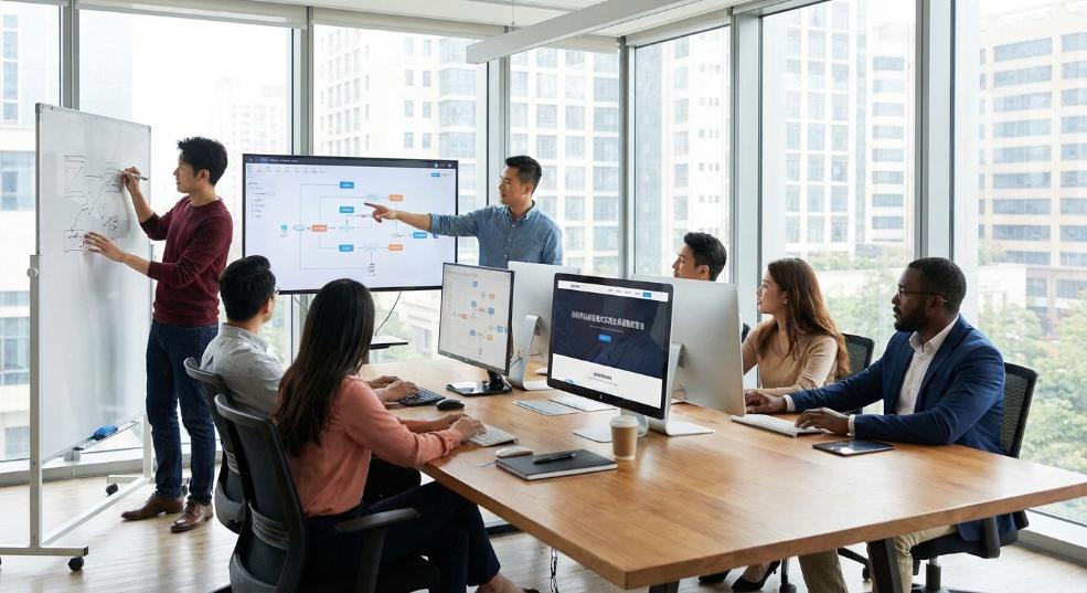 创新网站建设模式实现全渠道智能整合第一张图