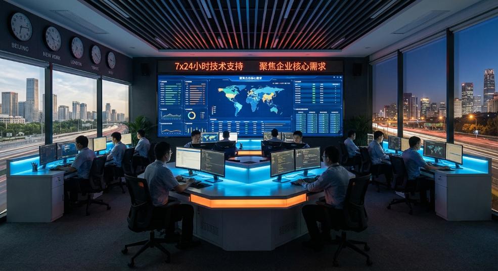 7x24小时技术支持：聚焦企业核心需求，提供稳定可靠的技术支持与实施服务第二张图