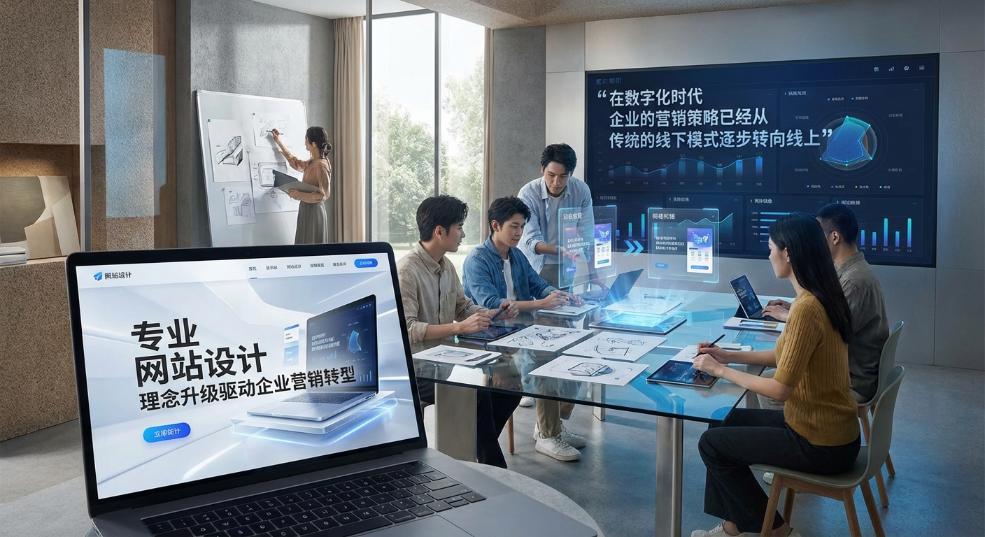 专业网站设计理念升级驱动企业营销转型第二张图