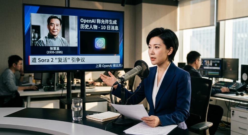 已故名人遭 Sora 2“复活”引争议，OpenAI 称允许生成历史人物第一张图