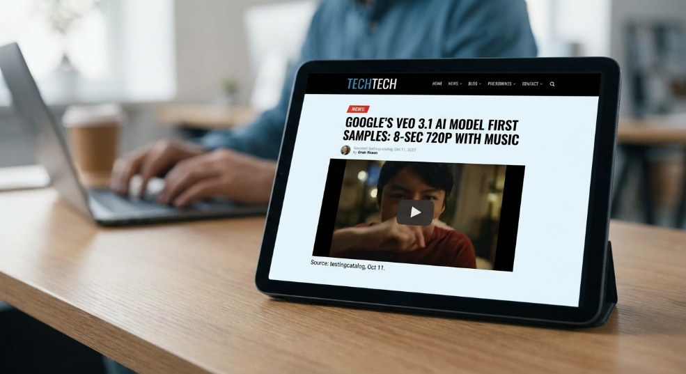 谷歌最强文生视频模型 Veo 3.1 首批样本曝光：自带配乐、8 秒 720P第二张图