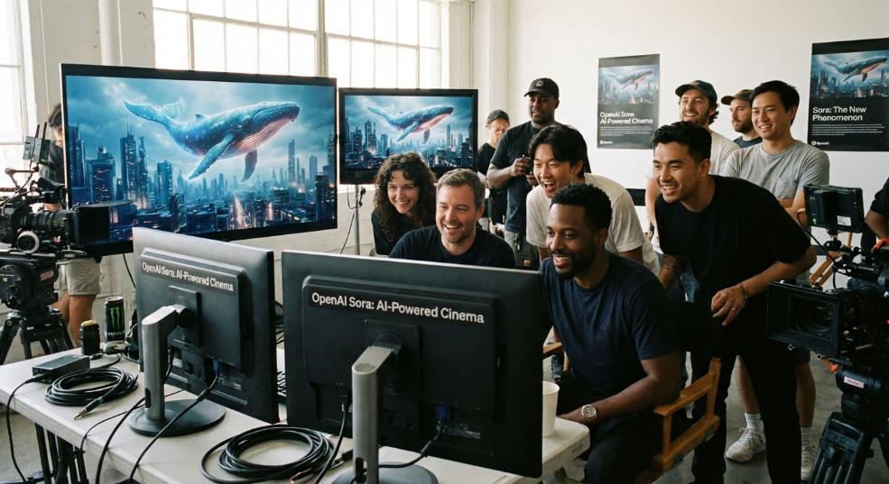 “AI 版抖音” Sora 蹿红，增速超 OpenAI 现象级产品 ChatGPT第一张图
