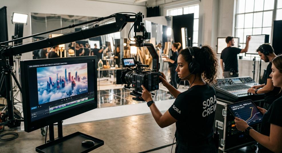 “AI 版抖音” Sora 蹿红，增速超 OpenAI 现象级产品 ChatGPT第二张图
