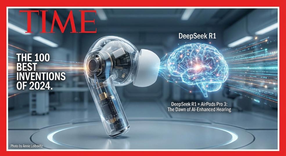 《时代》杂志公布年度最佳发明公布：DeepSeek R1、AirPods Pro