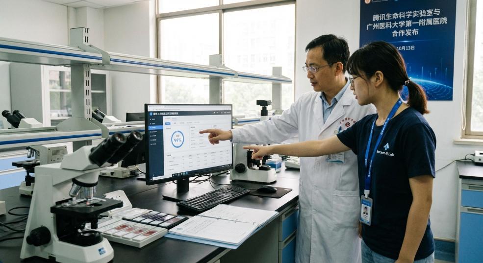 腾讯 AI 实现肺癌基因突变预测，精度最高 99%第一张图