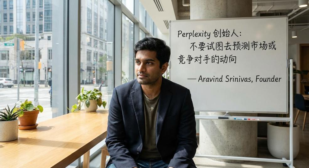 Perplexity 创始人：不要试图去预测市场或竞争对手的动向第一张图